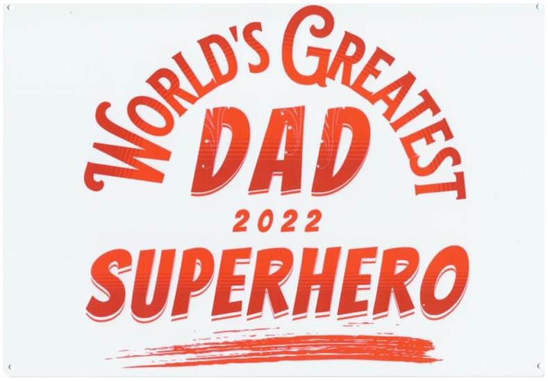 Worlds Greatest Dad Red